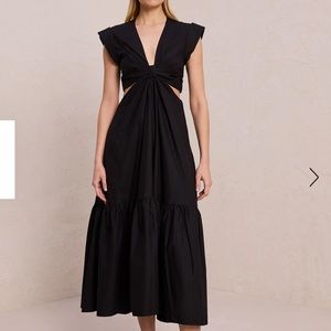 ALC Black cut out dress. Med / large